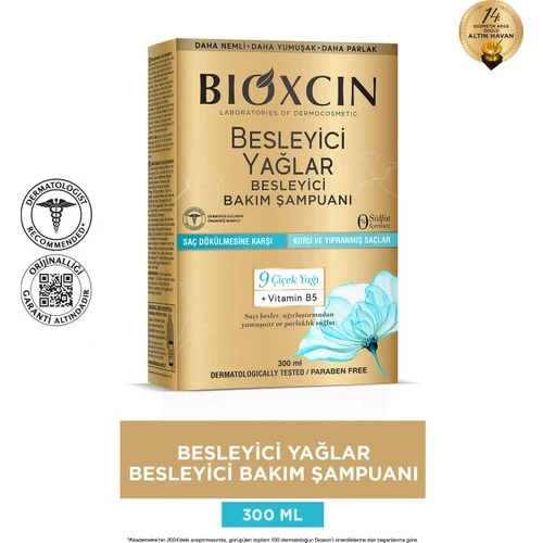 Bıoxcın Besleyici Yağlar Şamp 300Ml ürün görseli