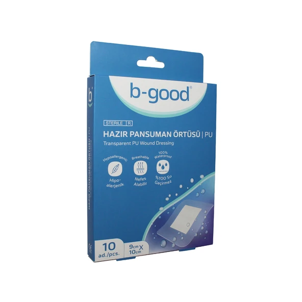 B-Good Hazır Pansuman Örtü 9cm x 10cm 10lu ürün görseli