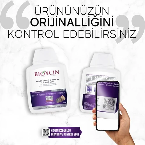 Bıoxcın Sampuan 300Ml Siyah Sarımsakli 3 Al 2 Öde - Resim 3