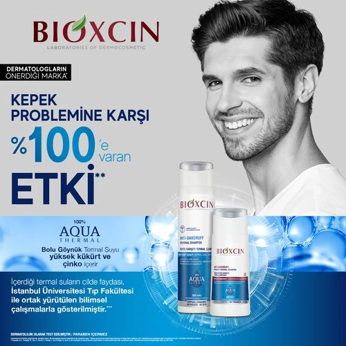 Bioxcin Aquathermal Kepek Şampuanı 300 ml - Resim 3