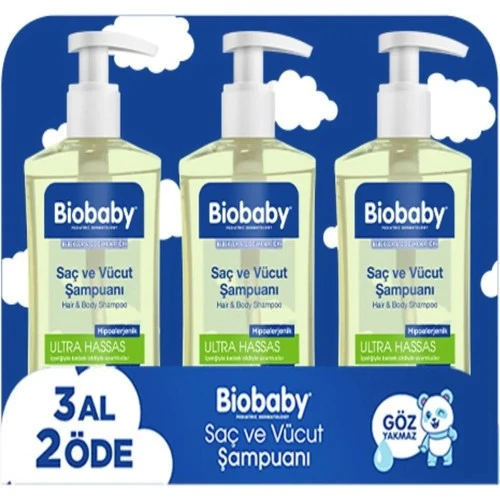 Biobaby Şampuan 500 ml - 3 Al 2 Öde ürün görseli