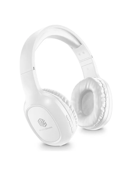 Cellularline Music Sound Beyaz Kafa Üstü Kulaklık - 1
