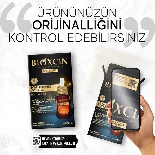 Bioxcin Hyaluronic Acid %3 Yoğun Nemlendirici Dolgunlaştırıcı Serum 30 ml - Resim 5