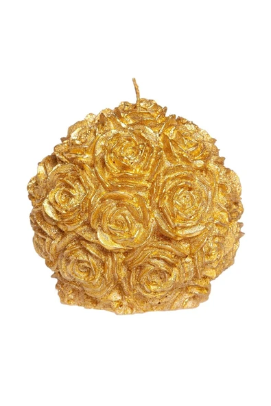 Shinny Gold Çiçek Mum