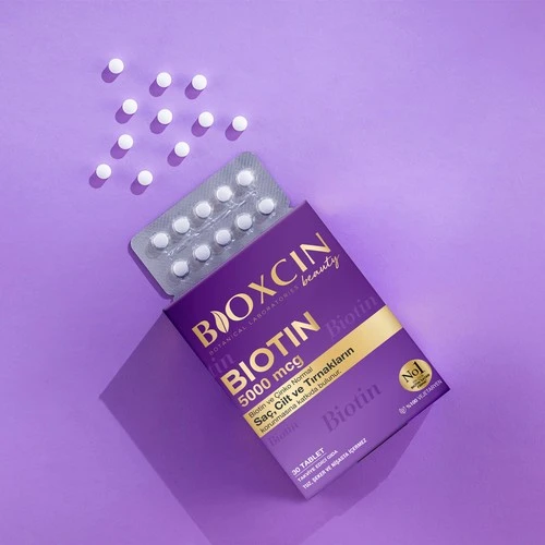 Bioxcin Biotin 5000 mcg 30 Tablet - Resim 5