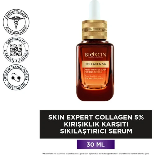 Bioxcin Collagen %5 Kırışıklık Karşıtı Sıkılaştırıcı Serum 30 ml - Resim 2