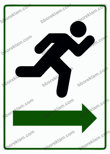 Çıkış Exıt Uyarı Levhası ürün görseli 1