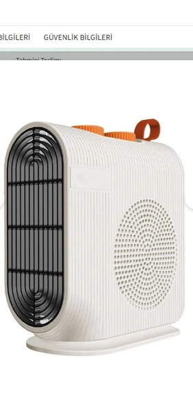 Lider Harza 2000 W Fanlı Isıtıcı - Resim 3