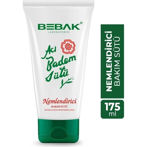 Bebak Acı Badem Nemlendirici Bakım Sütü Tüp 175 ml ürün görseli