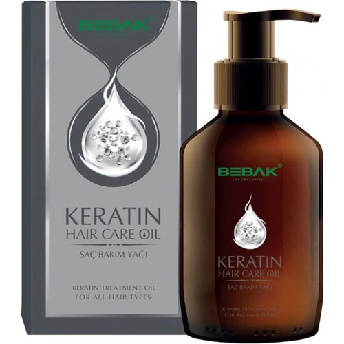Bebak Keratin Saç Bakım Yağı 100 ml ürün görseli