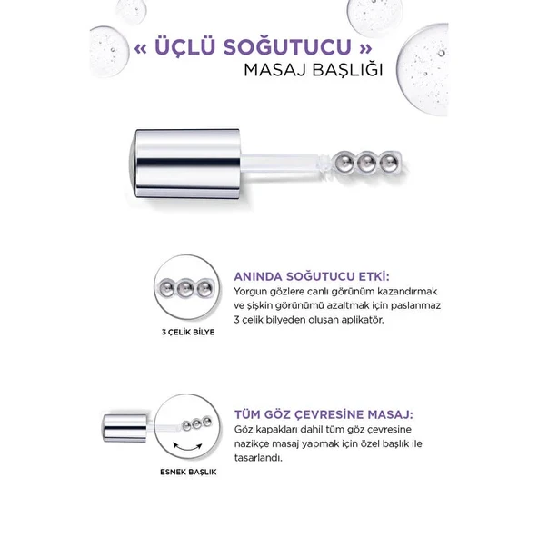 LOreal Paris Revitalift Filler Aydınlatıcı Göz Serumu 20 ml - Resim 10