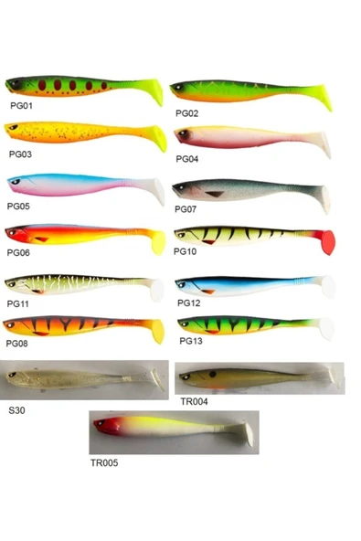 Basara 3d Soft Swim Silikon Yem 12.7 cm 4p  PG11 - 4