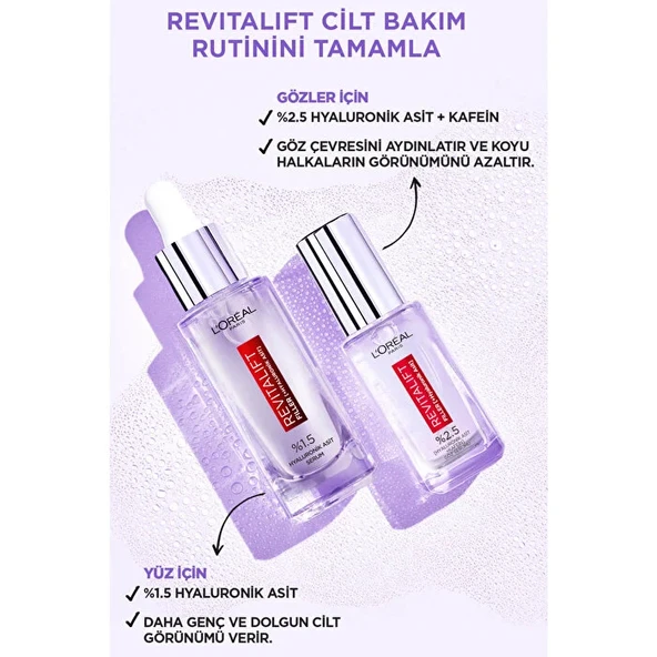 LOreal Paris Revitalift Filler Aydınlatıcı Göz Serumu 20 ml - Resim 8