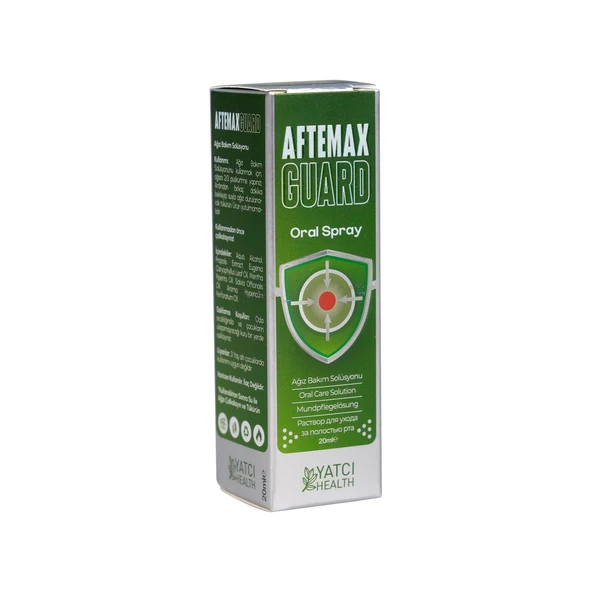 Aftemax Guard Oral Ağız Bakım Solüsyonu Sprey Cam 20 ml ürün görseli