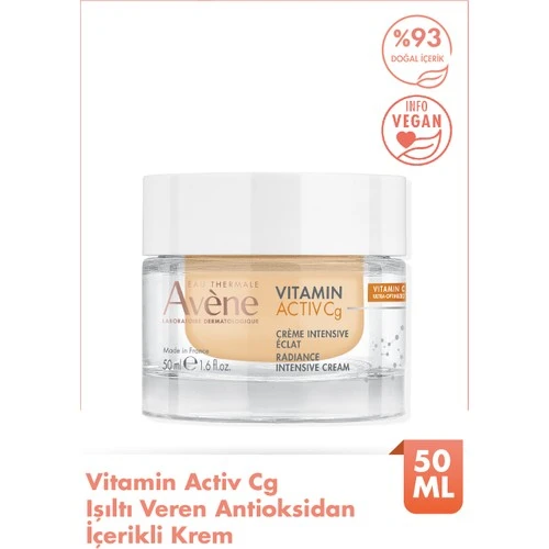 Avene Vitamin Activ Cg Krem 50 ml ürün görseli