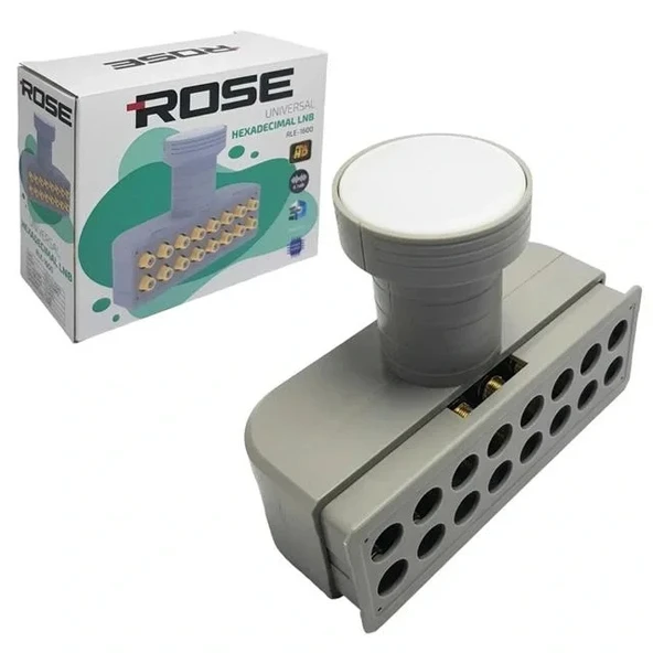 Rose Rle-1600 16 Çıkışlı 0.1 Db Full Hd 4k Lnb Universal Hexademical - 3