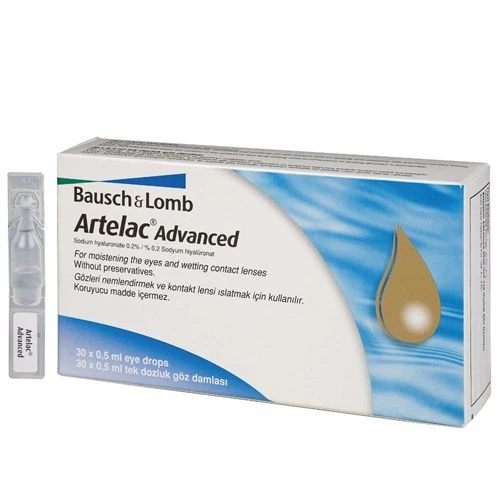 Artelac Advanced Göz Damlası 30 x 0,5 ml ürün görseli 1