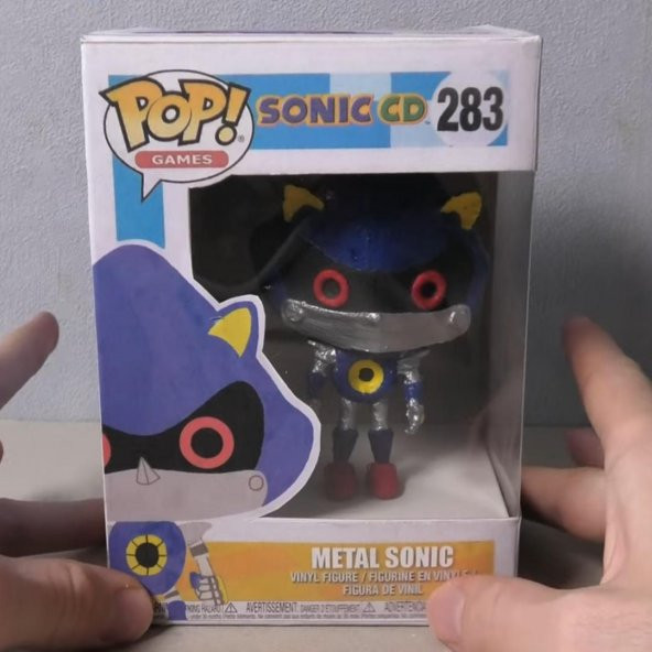 Metal Sonic Funko Pop Figurine Plastik Aparat