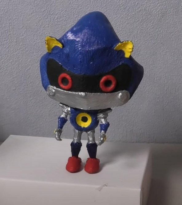 Metal Sonic Funko Pop Figurine Plastik Aparat - 2