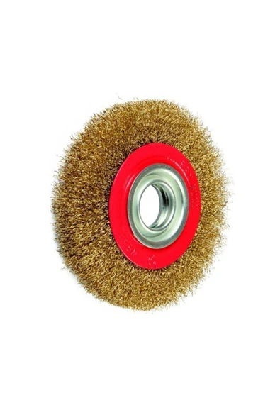 Saçaklı Daire Tel Fırça 150 mm - 1