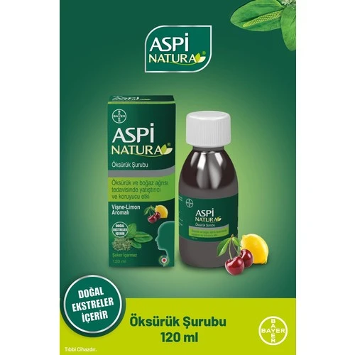 Aspinatura Öksürük Şurubu 120 Ml - Resim 2