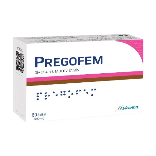 Avicenna Pregofem 1700 mg 60 Softgel ürün görseli