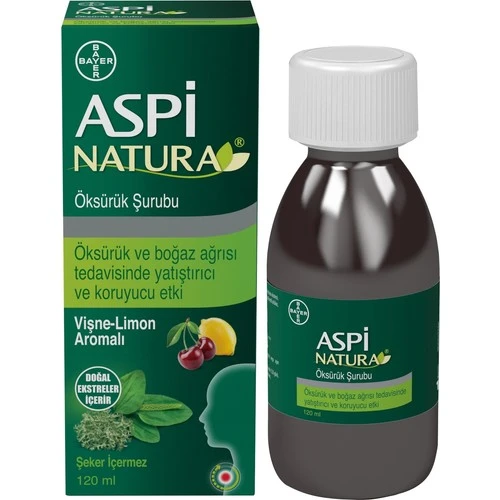 Aspinatura Öksürük Şurubu 120 Ml ürün görseli