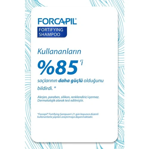 Forcapil Fortifying Şampuan 200 ml - Resim 4