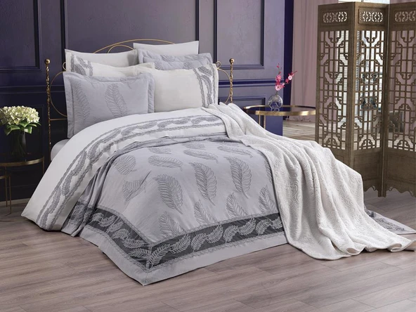 Çeyizdiyarı Great 10 Parça Gelin Seti Gri ürün görseli