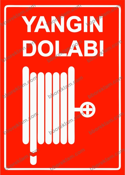 Yangın Dolabı Uyarı Levhası ürün görseli 1