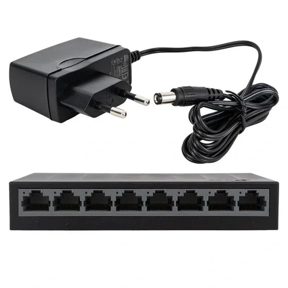 Tp-link Ls1008g 8 Port Masaüstü Gigabit Desktop Switch - 10/100/1000mbps - 2