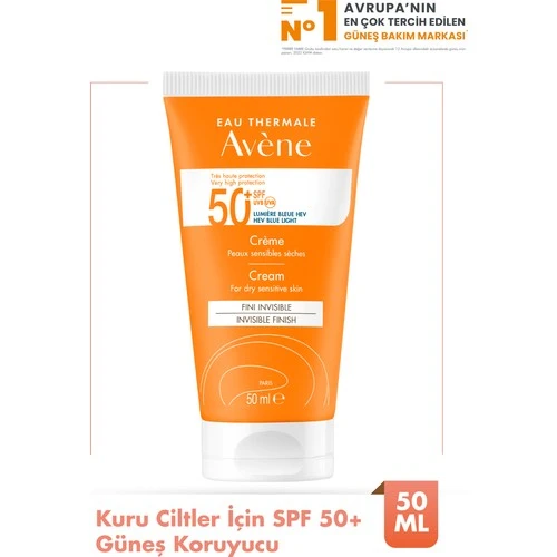 Avene Ultra Large Spectre Cream SPF50+ 50 ml ürün görseli