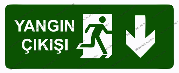Yangın ÇıkışI Uyarı Levhası ürün görseli 1