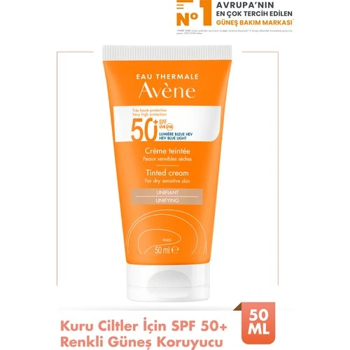 Avene Ultra Broad Spectrum Tinted SPF50+ Cream 50 ml ürün görseli