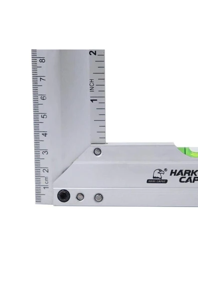 First Marangoz Gönye 35 Cm Su Terazili Alüminyum Cetvel - 2