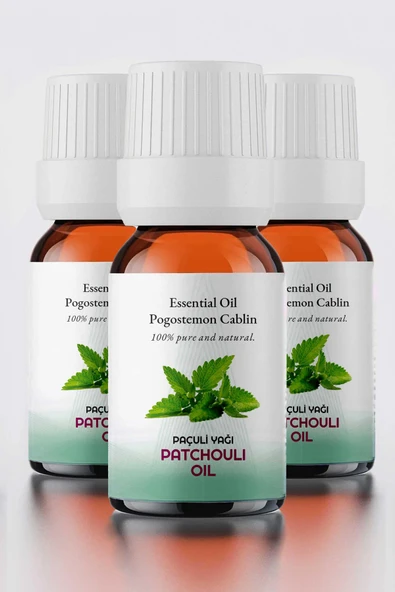 PROCLİS 3 Adet Paçuli Uçucu Yağı %100 Saf 10 ml ( Patchouli Oil )