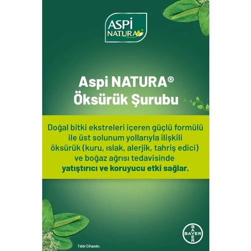Aspinatura Öksürük Şurubu 120 Ml - Resim 4