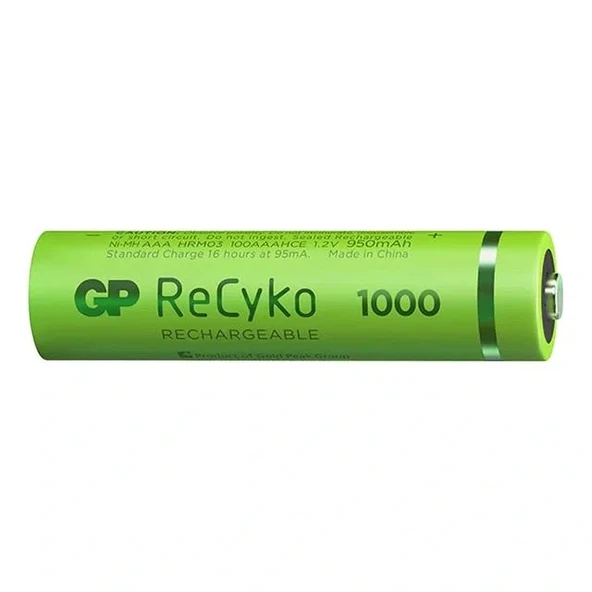 Gp Recyko 950 Mah R03 Aaa Şarjlı 2'li Pil - 2