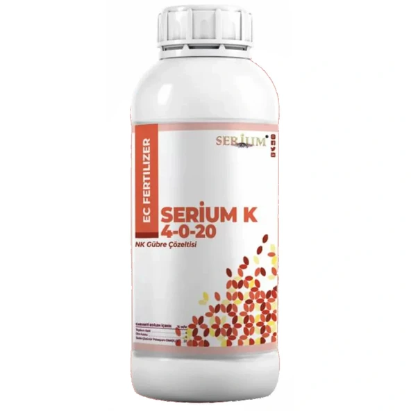 Serium 4-0-20 Azot Potasyum Nk Gübre Çözeltisi 1lt - 1