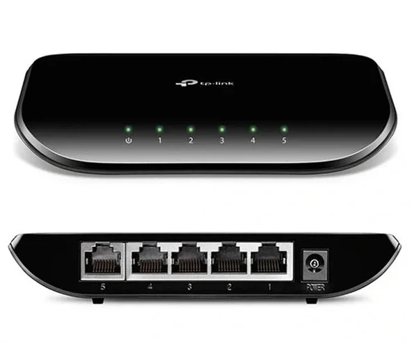 Tp-link Tl-sg1005d 5 Port 10-100-1000 Gigabit Ethernet Switch