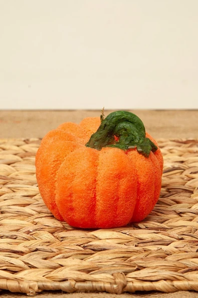 Balkabağı Mum 10 Cm