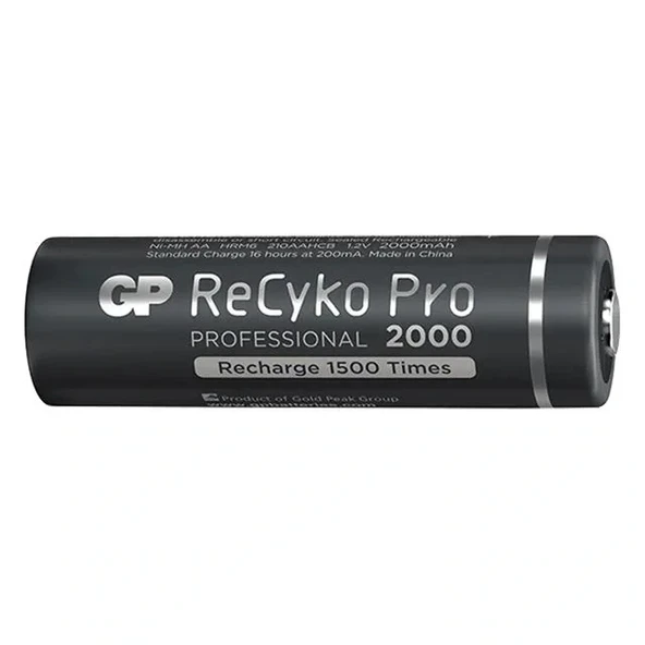 Gp Recyko Pro Aa 2000 Mah Şarjlı 4'lü Pil - 2