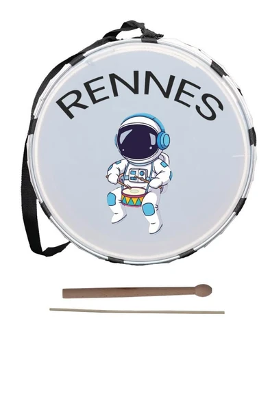 Rennes DVL-31BRW Örf Aletleri Özel Tasarım Çocuk Davulu 30 cm - 3