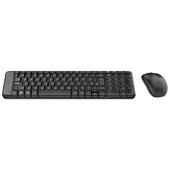 Logitech Mk220 Q Tr Siyah Kablosuz Klavye Mouse Set - 2