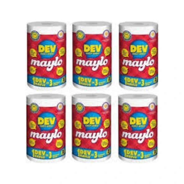 Dev Kağıt Havlu 6'lı Paket - 2