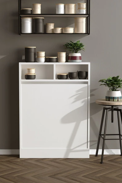 Decormet Bracked Çok Fonksiyonlu Masa Beyaz ürün görseli