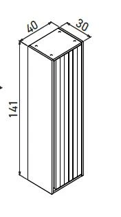 Orka Prato 120 cm Navaro Banyo Dolabı Takımı ve Boy Dolabı - Resim 5