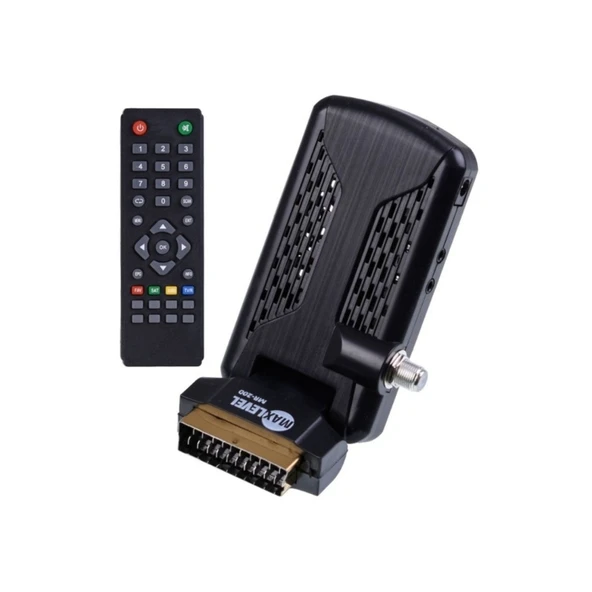 Max Level MR-200 Dıjıtal Uydu Alıcı Mini Scartlı (Sd) ürün görseli 1