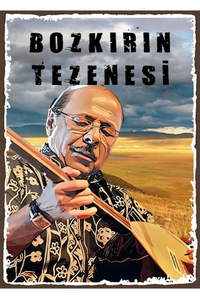 4 Parçalı Neşet Ertaş Tablo/poster Seti - 5