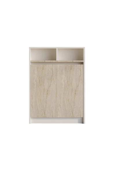 Decormet Bracked Çok Fonksiyonlu Masa Travertine - Resim 7